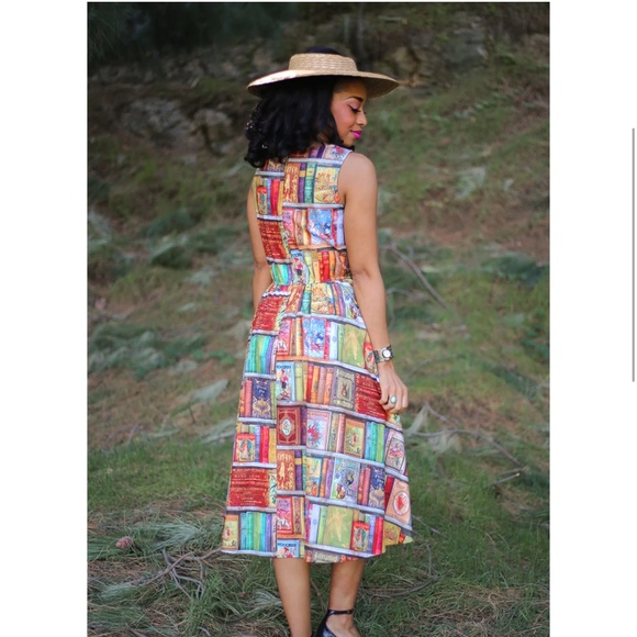 RETROLICIOUS 4111 Fairytales Midi Dress  2X new with tags no longer available! - Picture 2 of 4